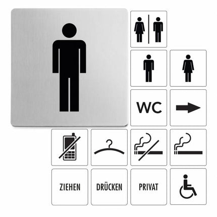 INDICI pictogram 'man' (mat)