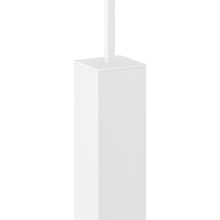 CARVO brosse de toilette carrée (blanche)