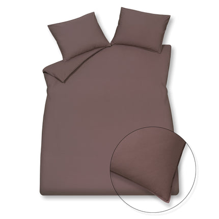 Housse de couette COTON LAVÉ Peppercorn 140x220 cm