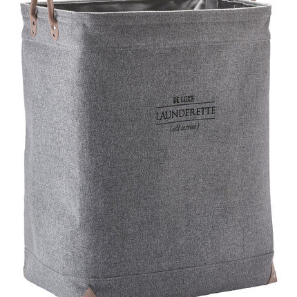 LUBIN laundry basket Silver Gray