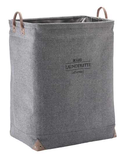 LUBIN laundry basket Silver Gray