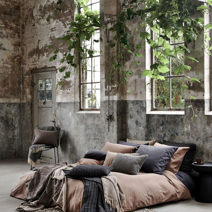 Housse de couette PURE 66 Noir Cassé 240x220 cm