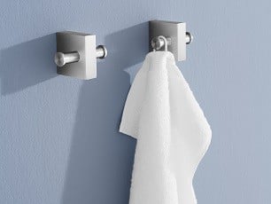 FRESCO handdoekhaak tandem (mat)