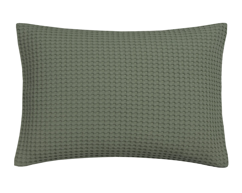 <tc>HOME</tc> Pique pillowcase Earth Green 40x55 cm