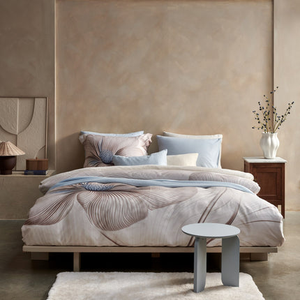 ROYAL GARDEN dynebetræk Cream Tan 140x220 cm