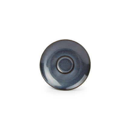 Tazzina espresso con piattino CIRRO - Blu scuro