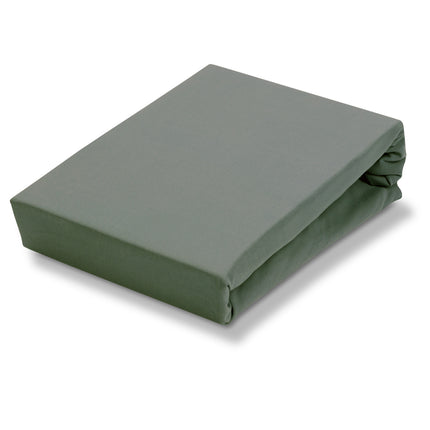 JERSEY SUPREME topper hoeslaken Sage Green