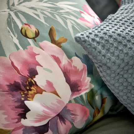 <tc>HOME</tc> Copriletto in piqué blu perla 270x250 cm