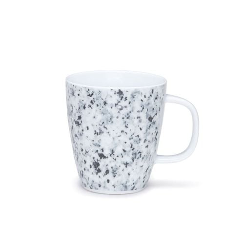 MASONRY mok met oor (set/4) - Kleur zwart / wit