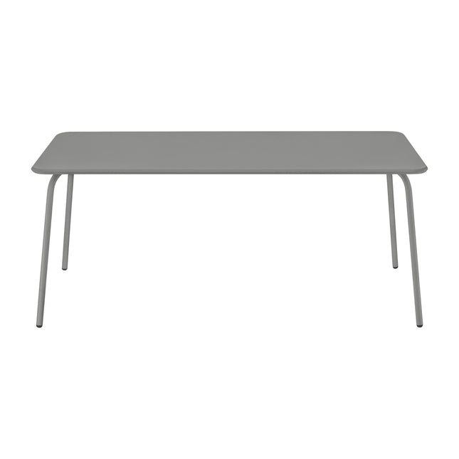 Table de jardin YUA 180 x 90 cm Gris Granit