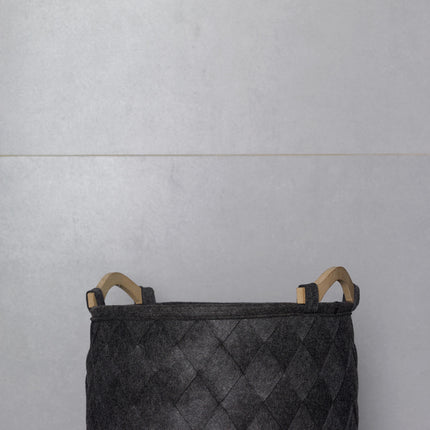 AMY laundry basket Dark Grey