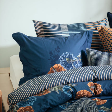 Housse de couette WANDER Oceanview 200x220 cm (coton satiné)