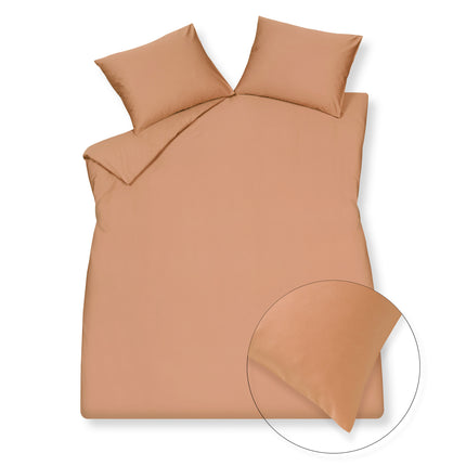 <tc>HOME</tc> 90 housses de couette 140x220 cm Toffee (satin)