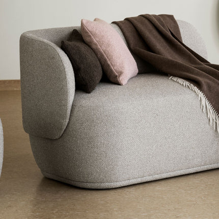 BOUCLE kussenhoes Mulch 30x50 cm