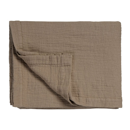 PURE 68 plaid/couvre-lit 160x250 cm Taupe (coton)