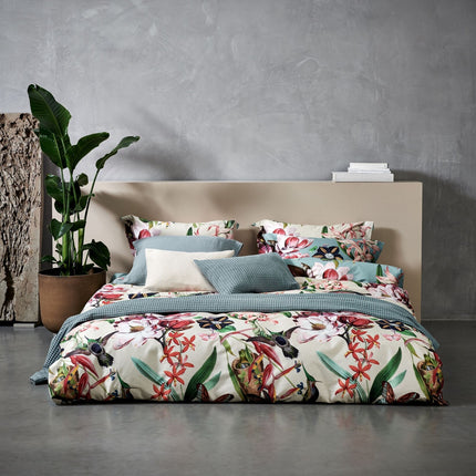 HOME Pique sprei Pearl Blue 160x250 cm