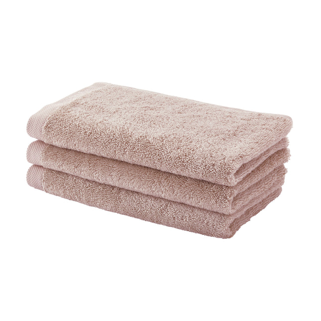Asciugamano ospite LONDON Dusty Pink (set/6)