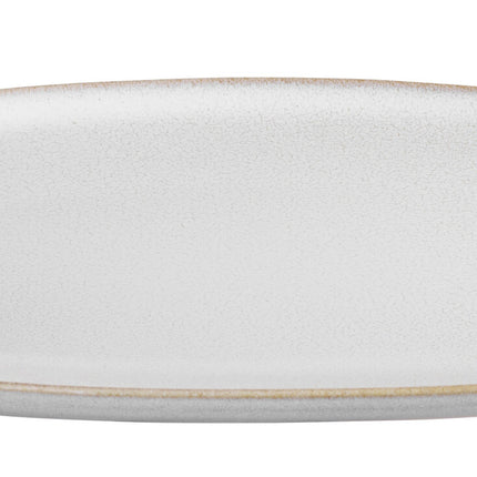SAISONS flacher Teller oval 29 cm Sand