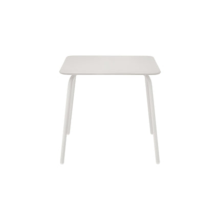 Table de jardin YUA 80 x 80 cm Gris Soie