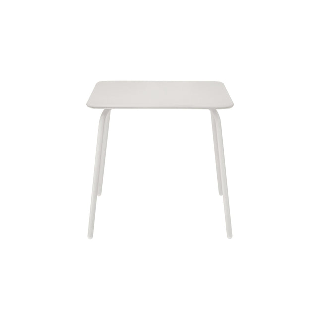 Table de jardin YUA 80 x 80 cm Gris Soie