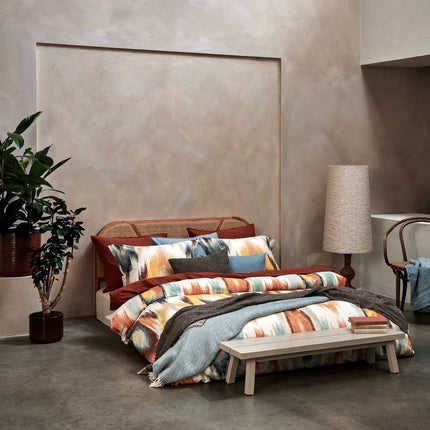 <tc>HOME</tc> Benevento plaid perleblå 130x220 cm
