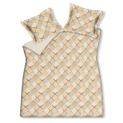 Copripiumino WARM RETRO multi 140x220 cm (cotone satinato)
