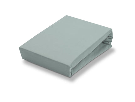 Sábana bajera ajustable con topper dividido JERSEY SOFT Verde Celadon