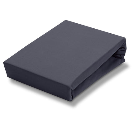 Sábana bajera ajustable con topper dividido JERSEY SOFT Tinta Azul