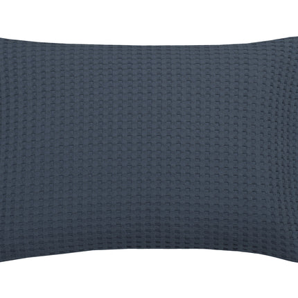 <tc>HOME</tc> Taie d'oreiller piqué bleu nuit 40 x 55 cm
