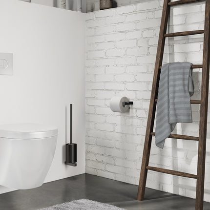 CARVO brosse WC murale (noir)