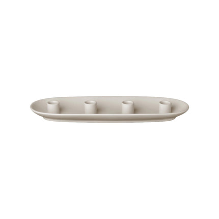 VELA candelabro Moonbeam ovalado