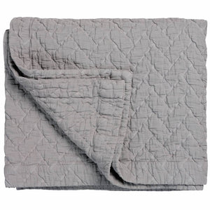 Couvre-lit PURE 10 Gris Acier 260x260 cm