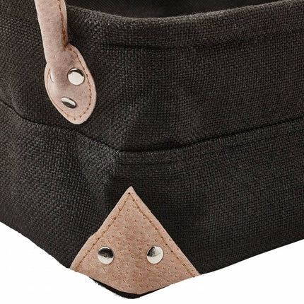 LUBIN laundry basket Black