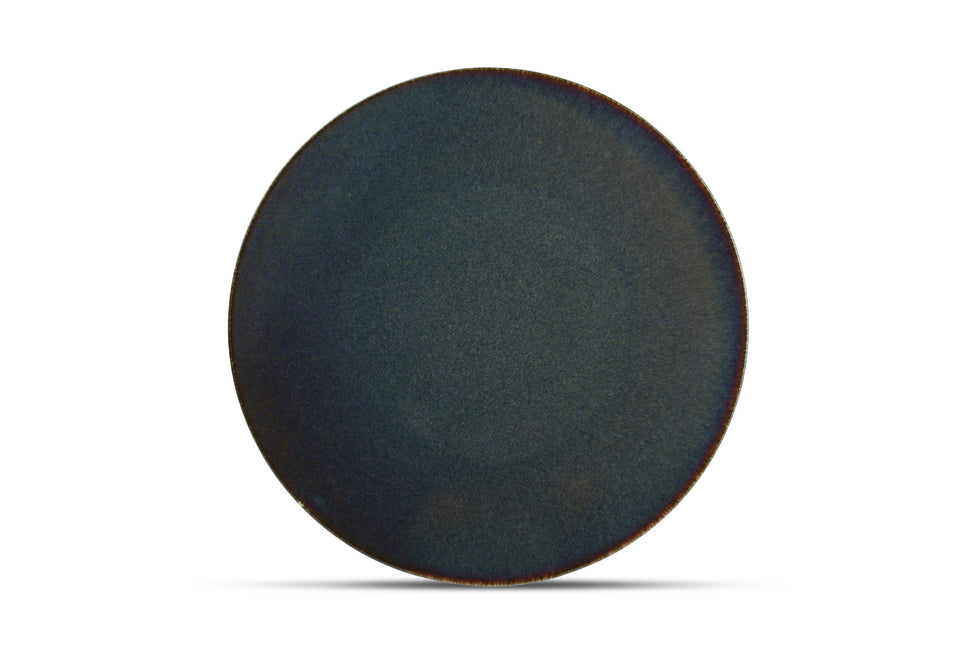 CIRRO plat bord / serveerbord 32 cm - Green multi
