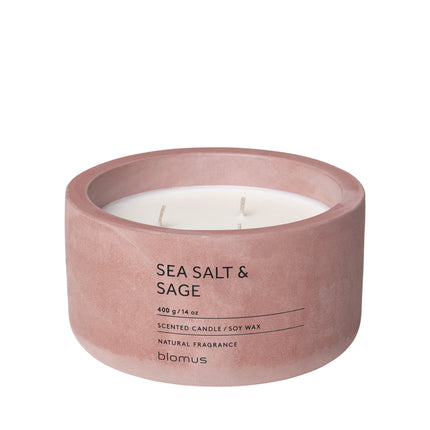FRAGA scented candle Sea Salt & Sage 400 grams