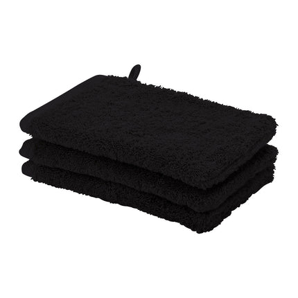 Gant de toilette LONDON Noir (set/6)