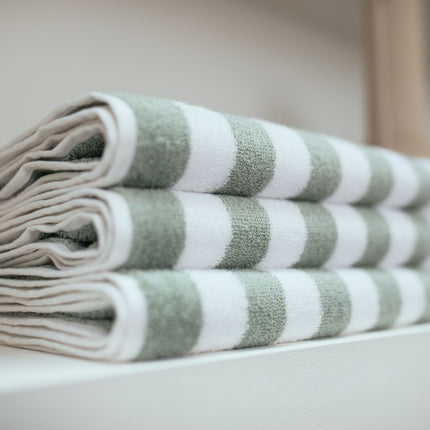 VERONA bathroom textiles Stripes Desert