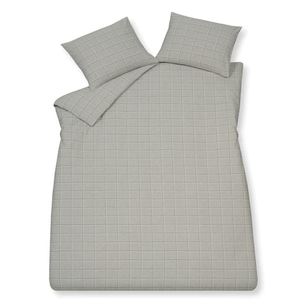 Housse de couette MALMO Coolgrey 240x220 cm (flanelle)