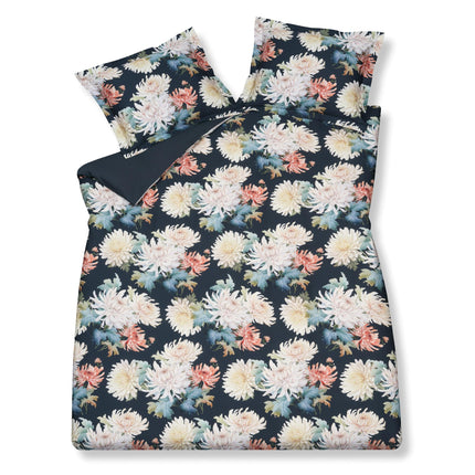 Housse de couette FLORAL BLISS Encre Bleue 240x220 cm