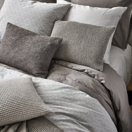 <tc>HOME</tc> Taie d'oreiller anthracite 95 cm