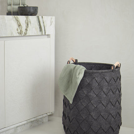 AMY laundry basket Dark Grey