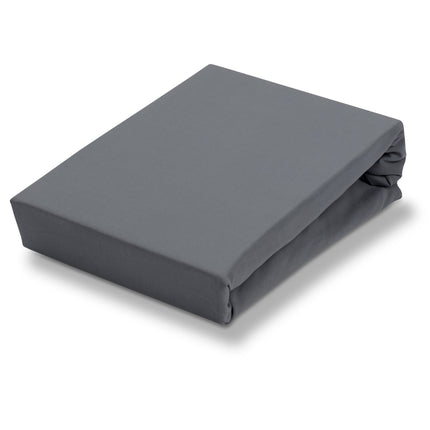 Lenzuolo con angoli topper JERSEY SOFT grigio
