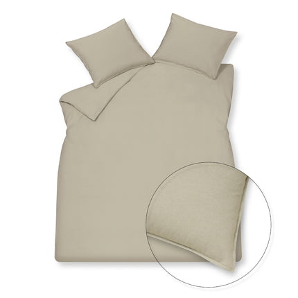 Housse de couette COTON LAVÉ Stone 200x220 cm