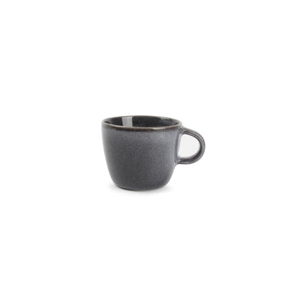 Tasse à expresso et soucoupe STITCH 90 ml gris (set/4)