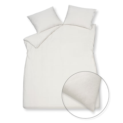 Dekbedovertrek PURITY Bari Cream Tan 140x220 cm (satijnkatoen)