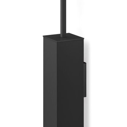 CARVO toiletborstel vierkant wand (zwart)