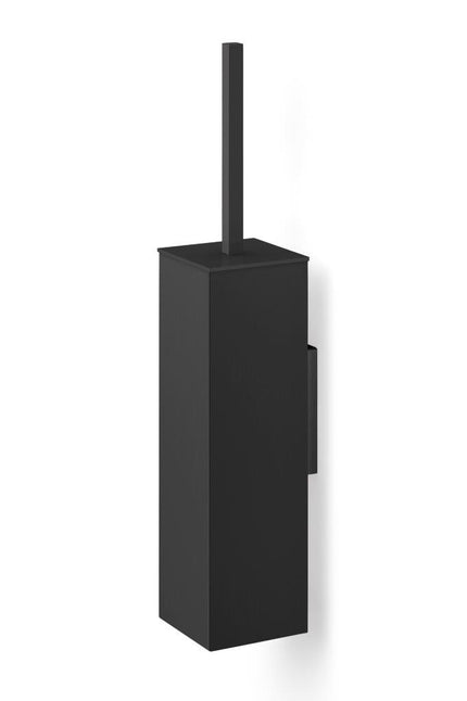 CARVO toiletborstel vierkant wand (zwart)