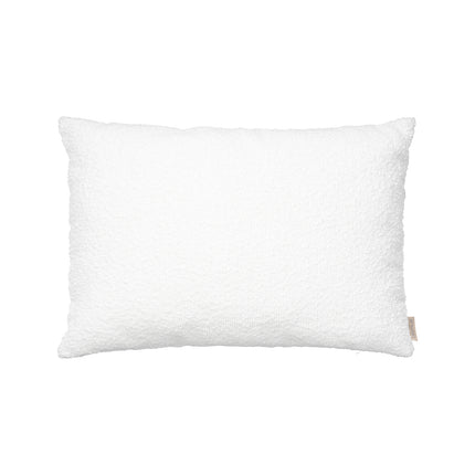 BOUCLE housse de coussin Lily Blanc 40x60 cm