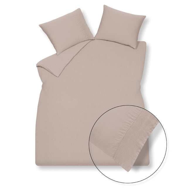 Funda nórdica PURE 07 Blush 200x220 cm (lino/algodón satinado)