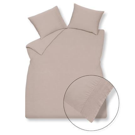 Bettbezug PURE 07 Blush 140x220 cm (Leinen/Satin-Baumwolle)